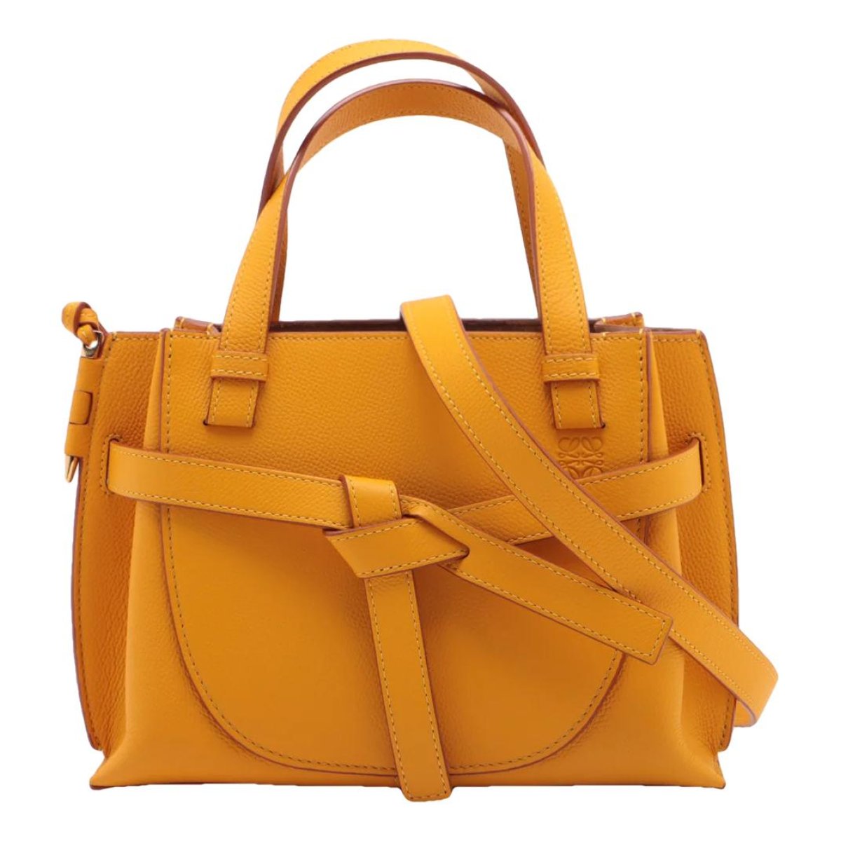 Gate leather crossbody bag