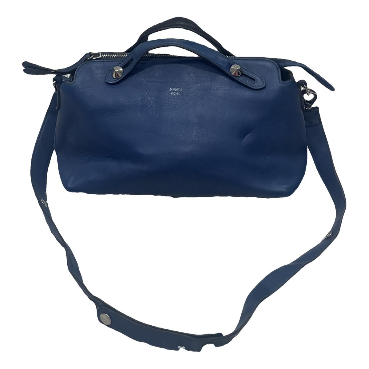 Dot Com leather crossbody bag