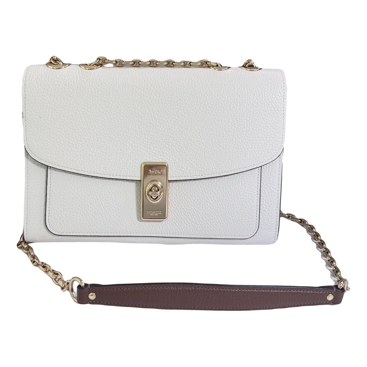 Lane leather crossbody bag