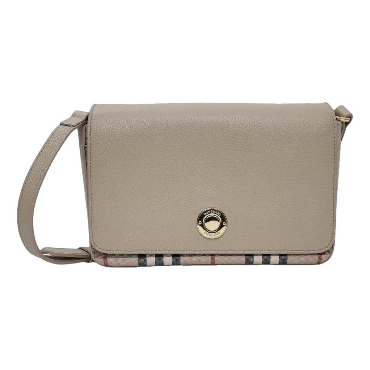 Note leather crossbody bag