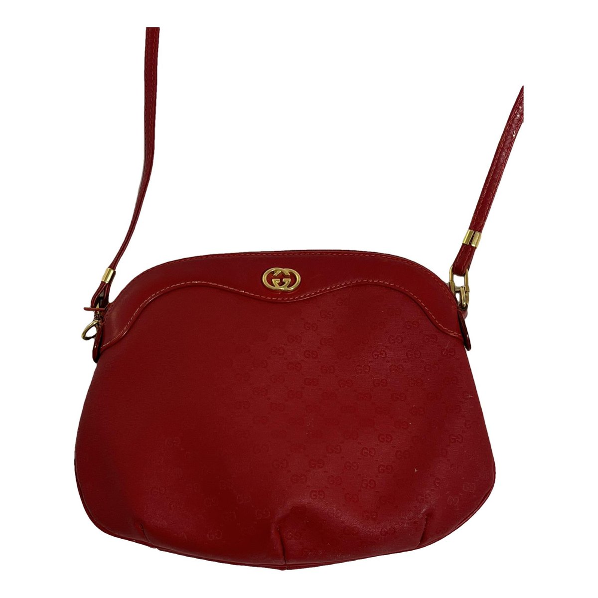 Ophidia Dome patent leather handbag