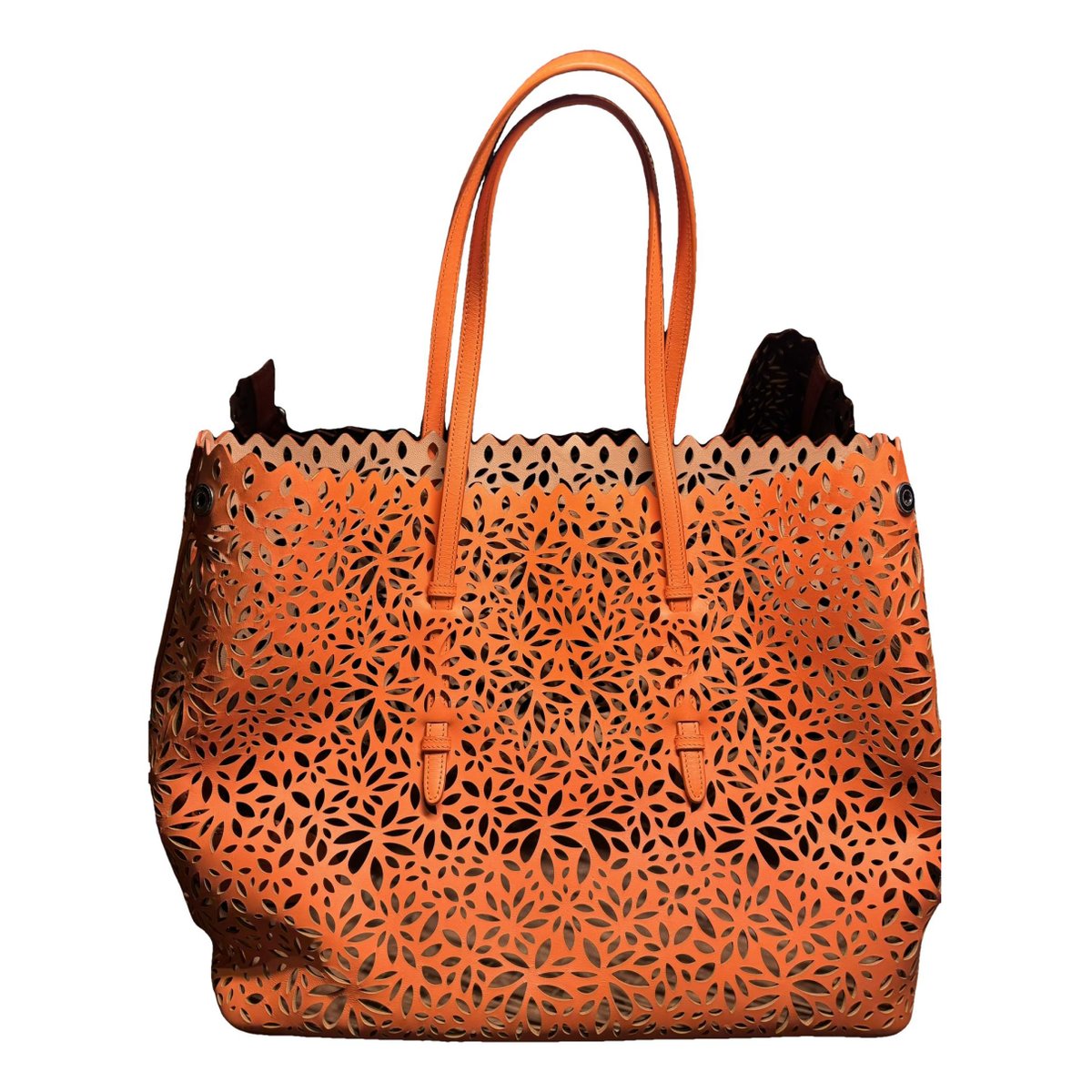 Mina leather tote