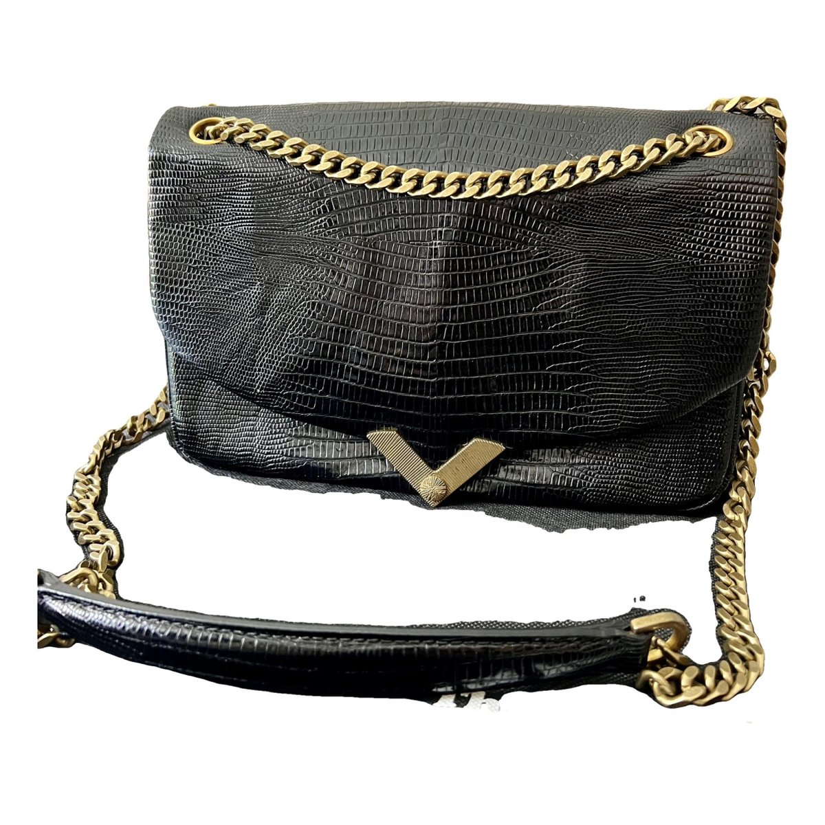 Stella patent leather handbag