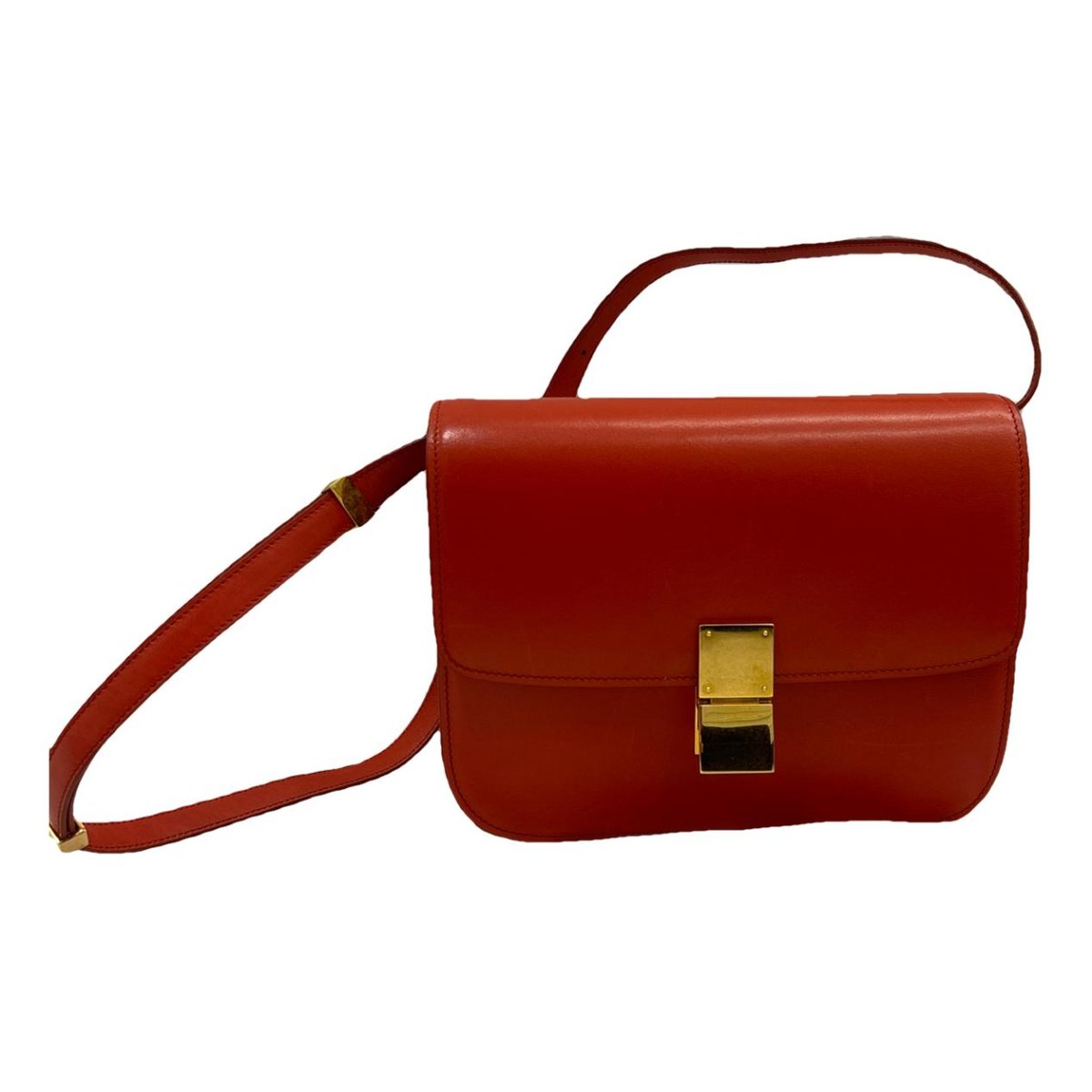 Classic leather crossbody bag