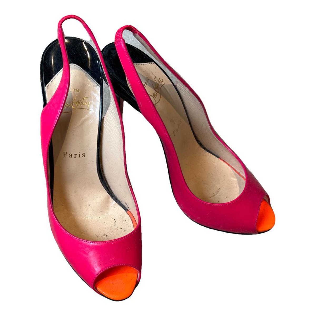 Hot Chick patent leather heels