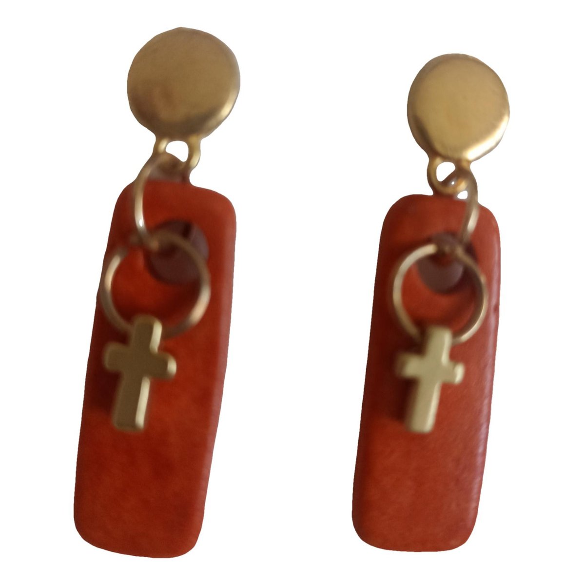 Croix earrings