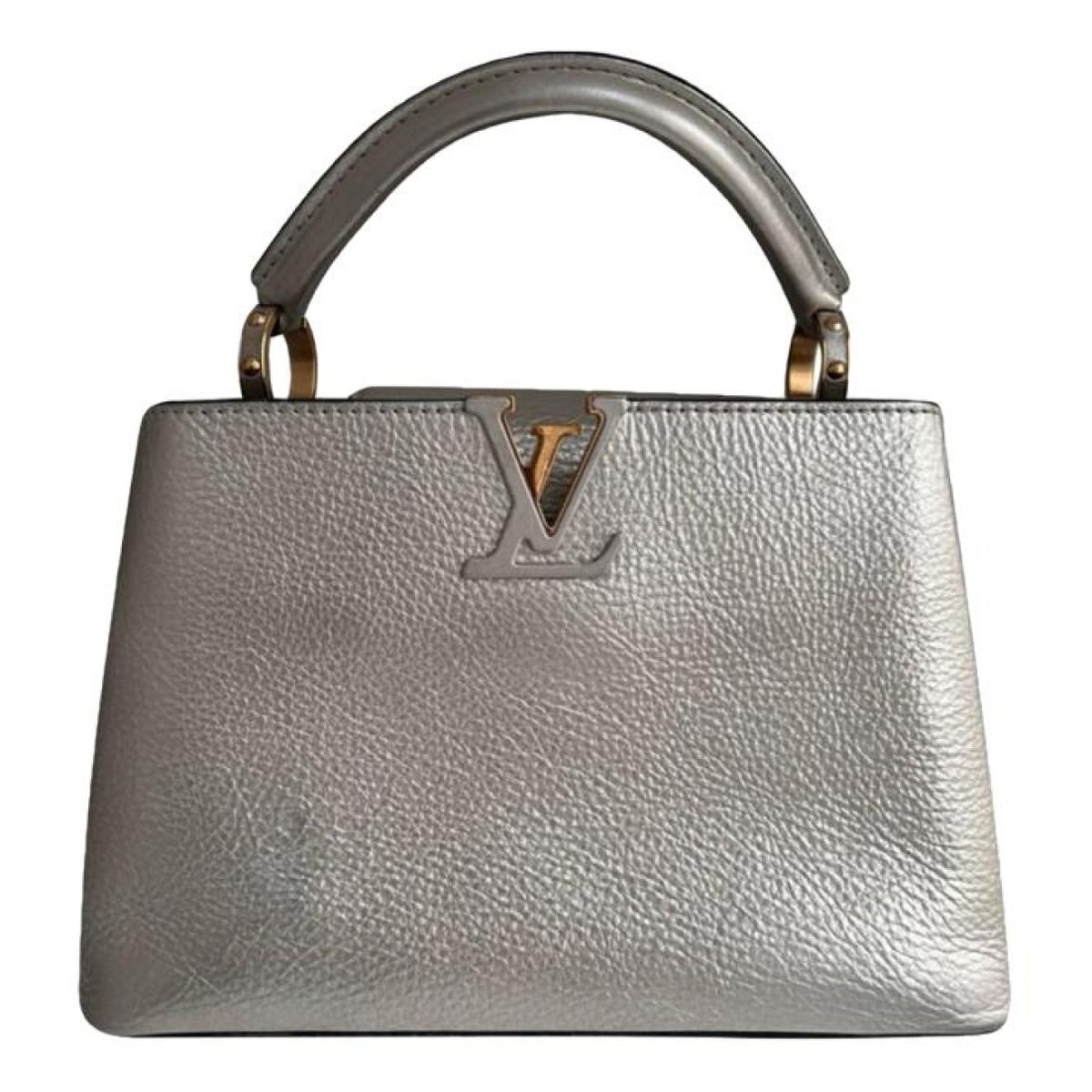 Capucines leather handbag