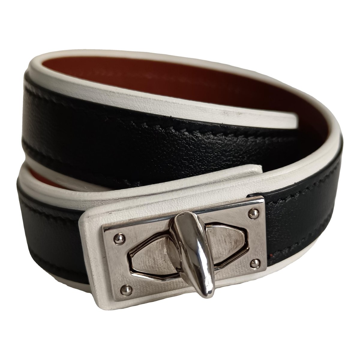 Shark leather bracelet