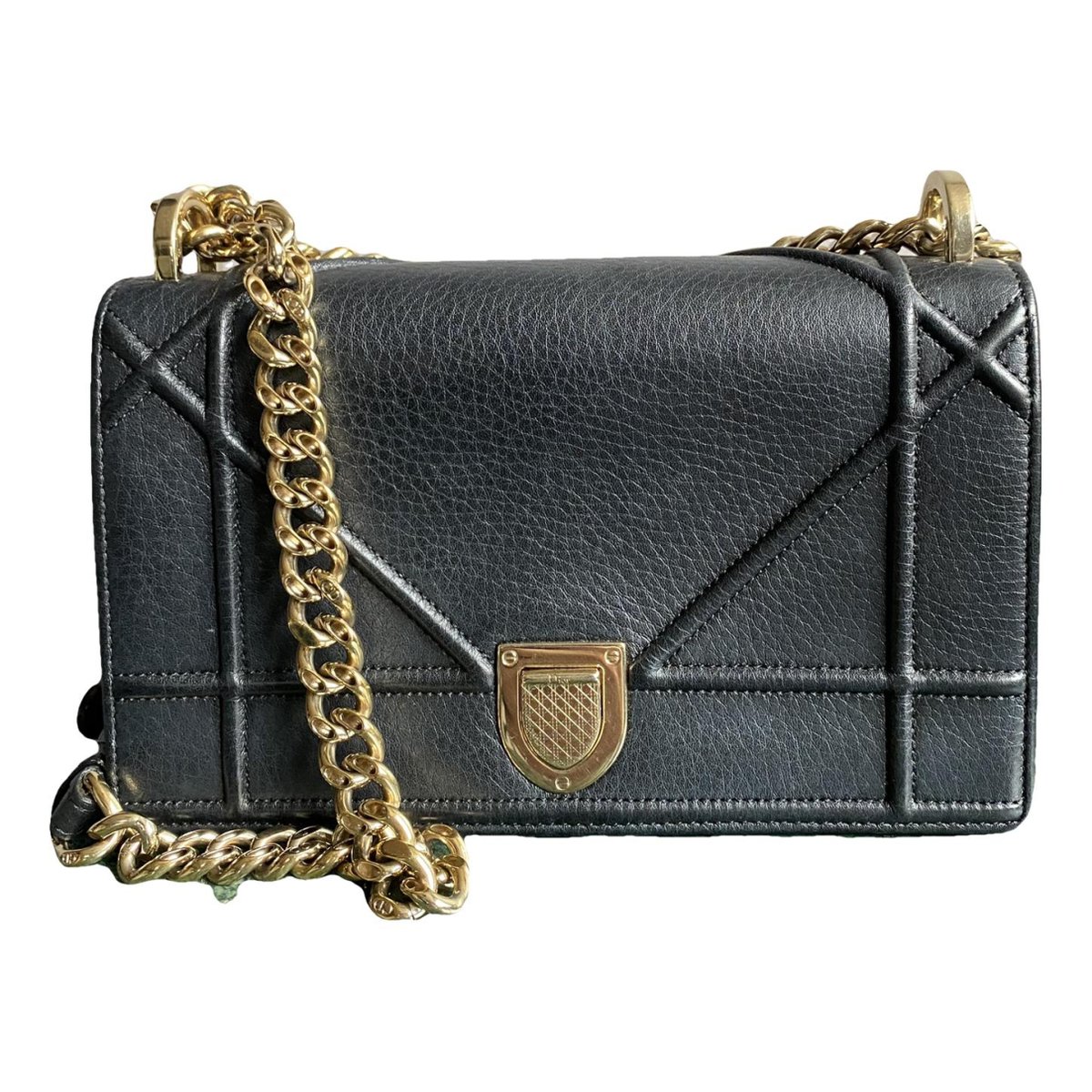 Diorama leather crossbody bag