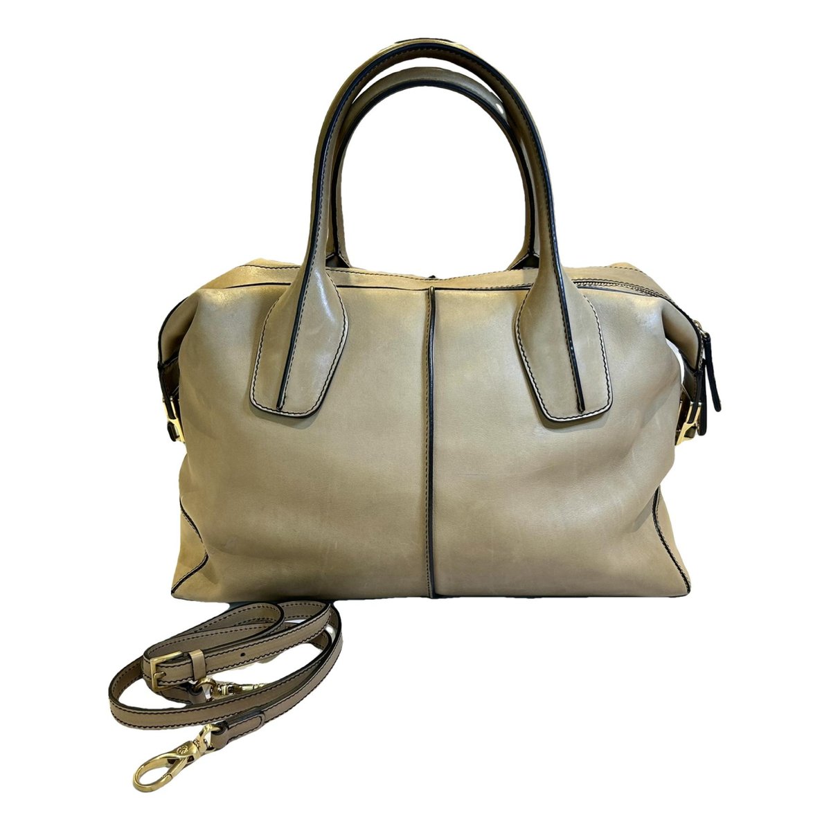 D Bag leather handbag