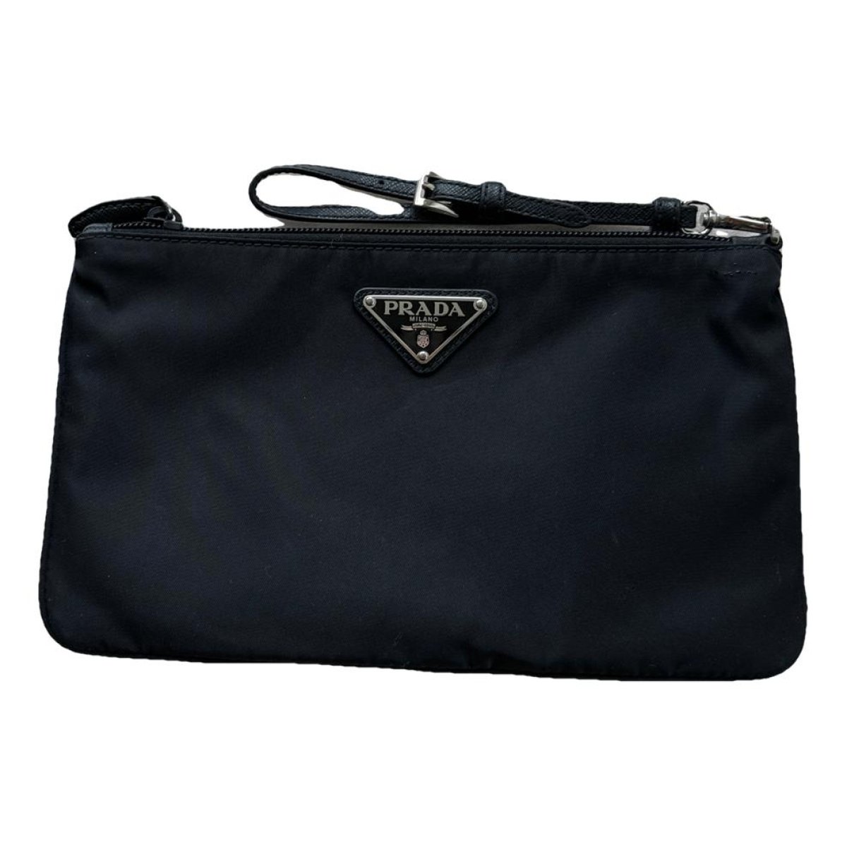 Re-Nylon clutch bag