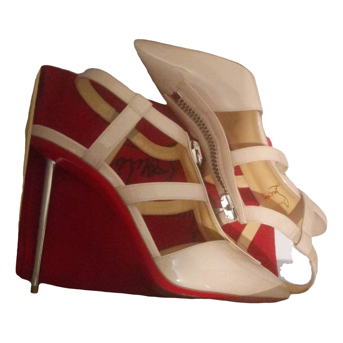 Fliketta patent leather heels