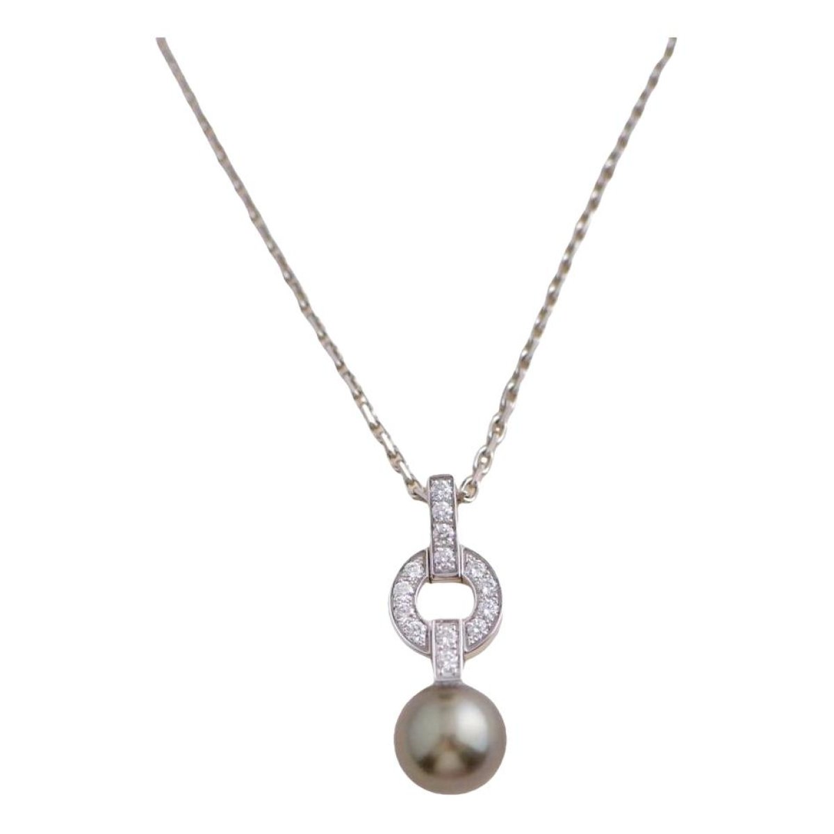 Himalia white gold necklace