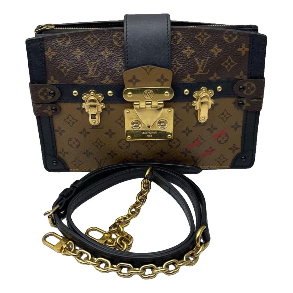 Pochette Trunk cloth handbag