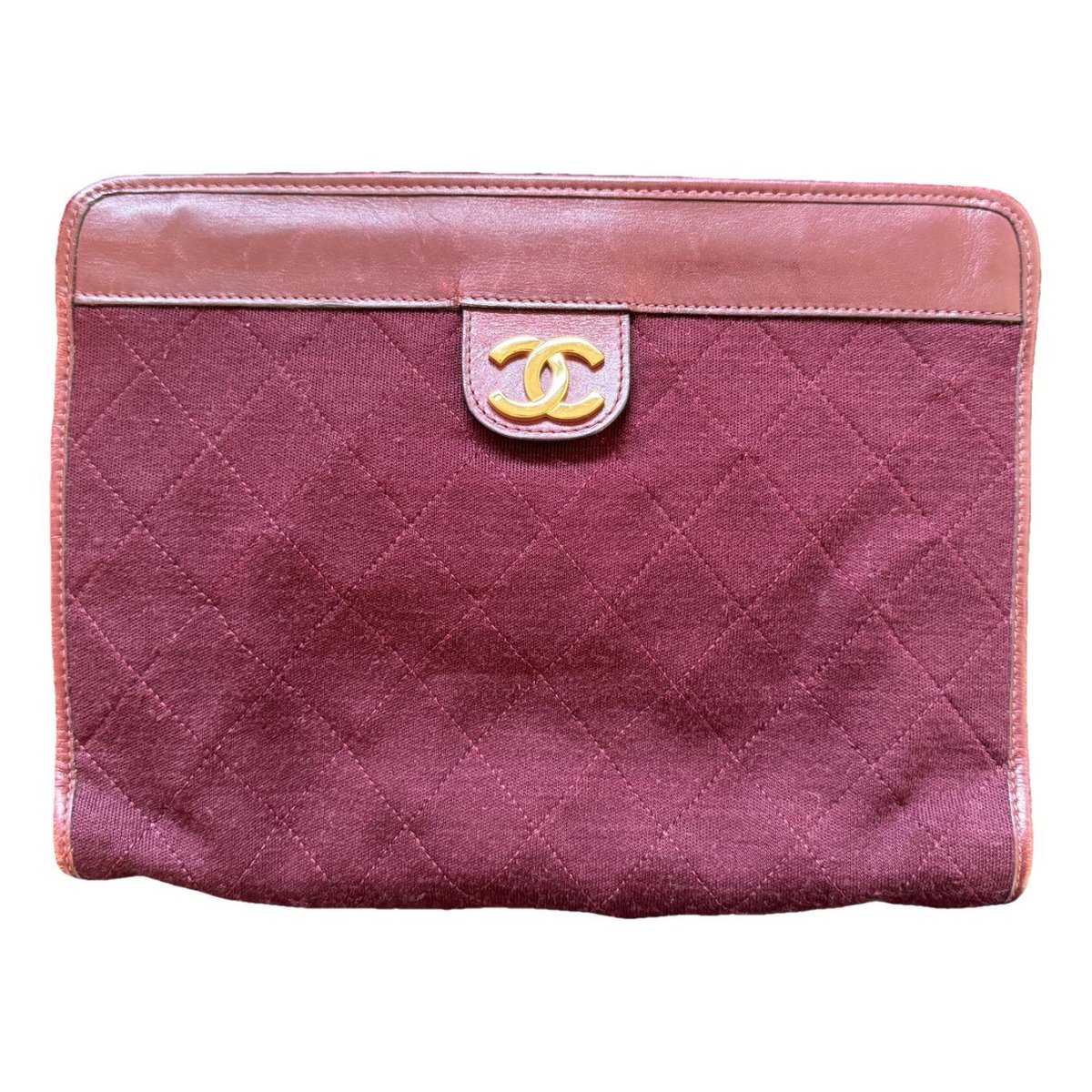 Timeless/Classique cloth clutch bag