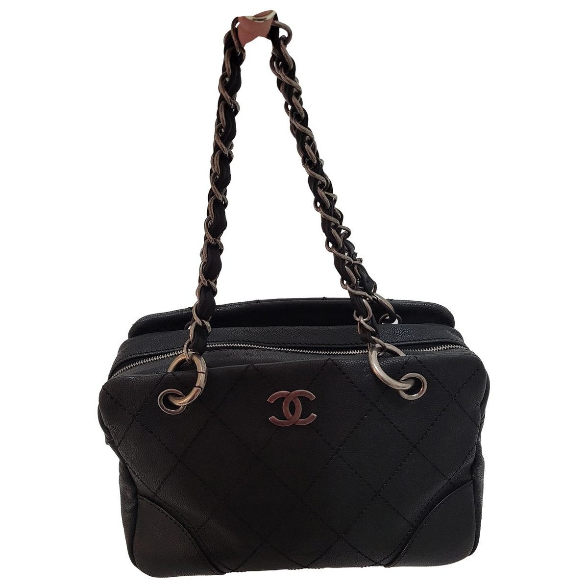 Bowling Bag leather handbag