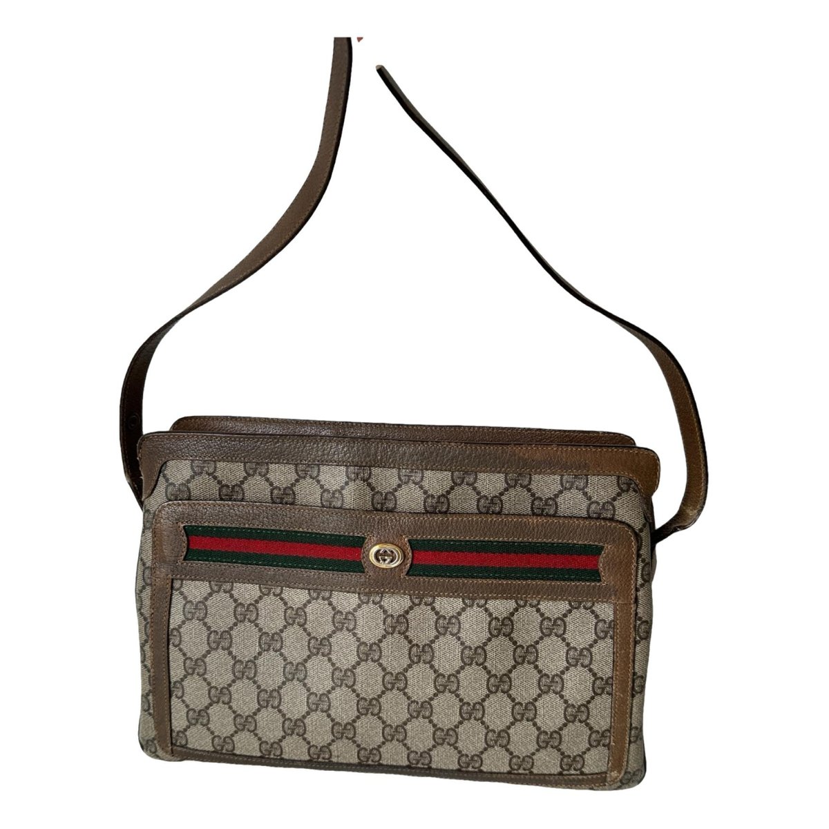 Ophidia leather crossbody bag