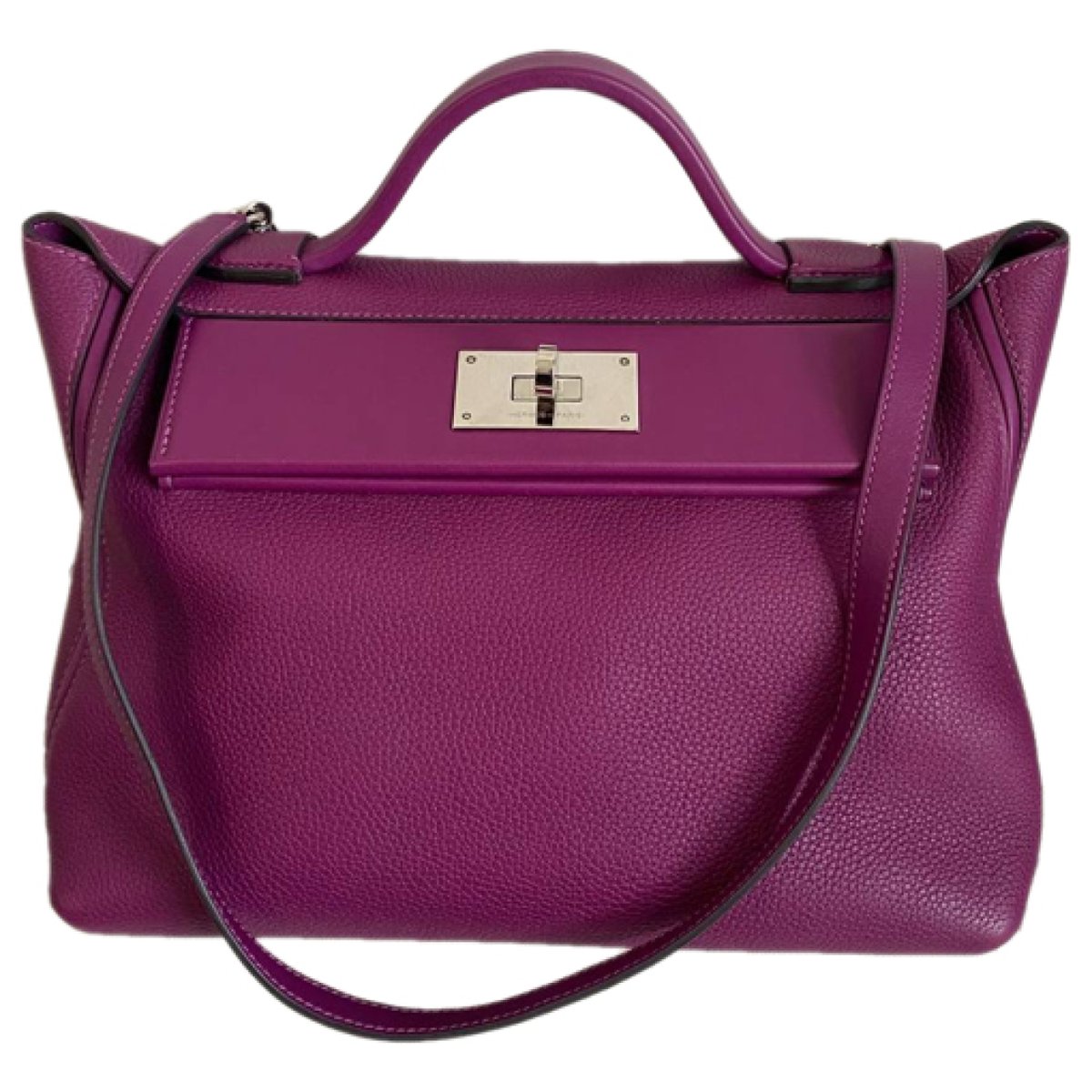 24/24 leather handbag