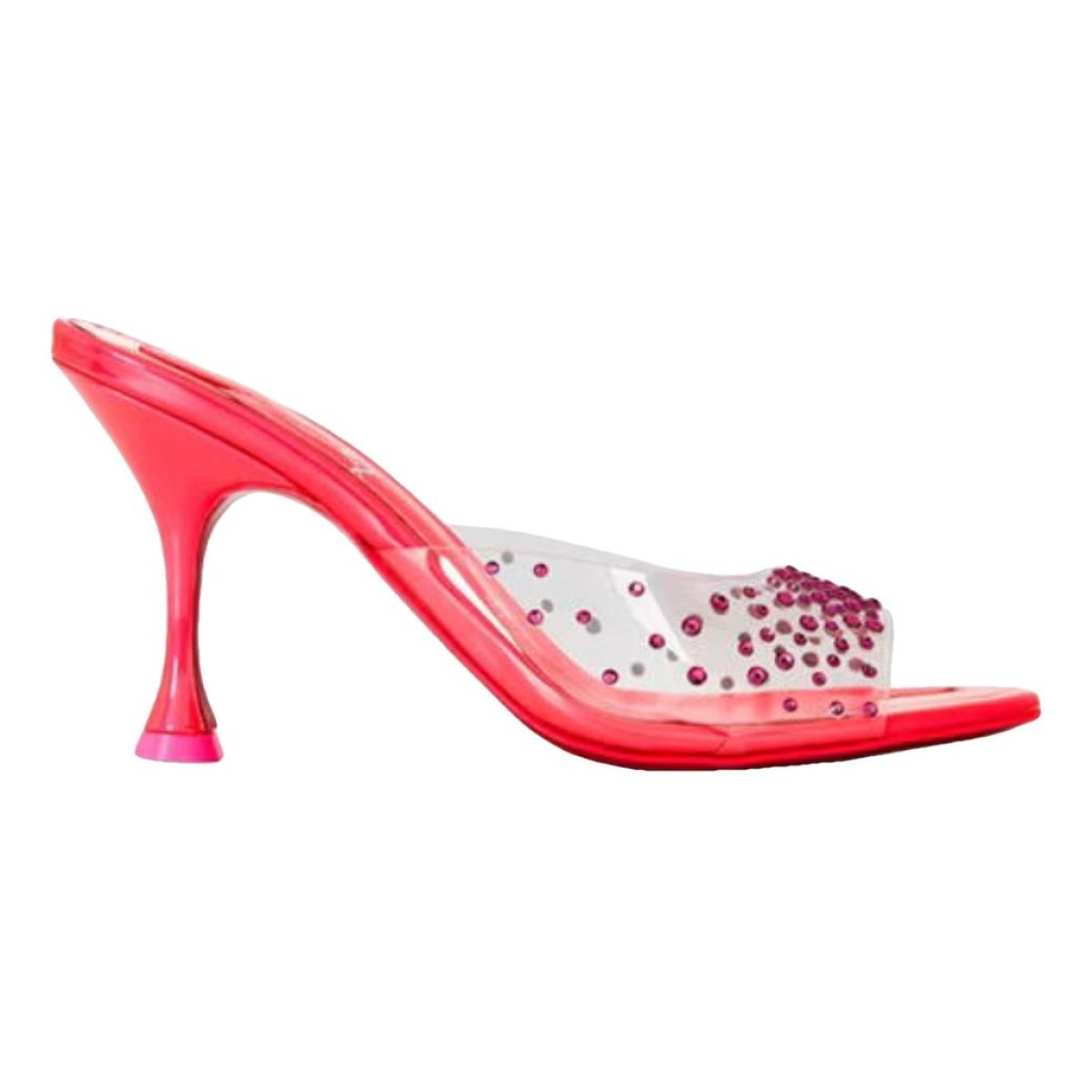 Degrastrass leather heels