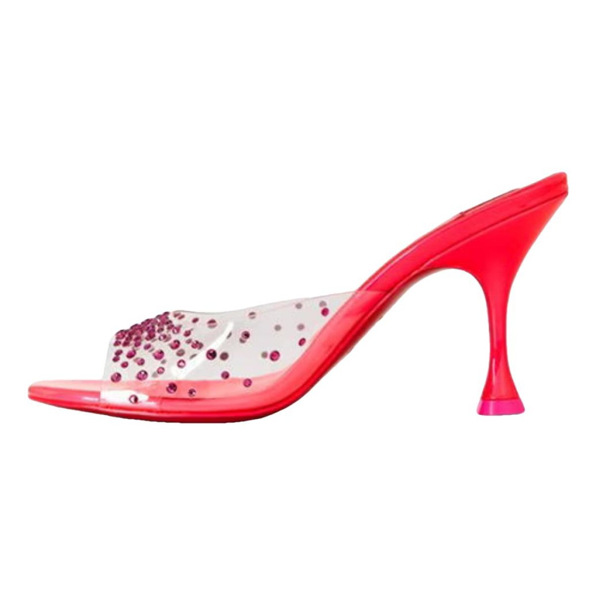 Degrastrass leather heels