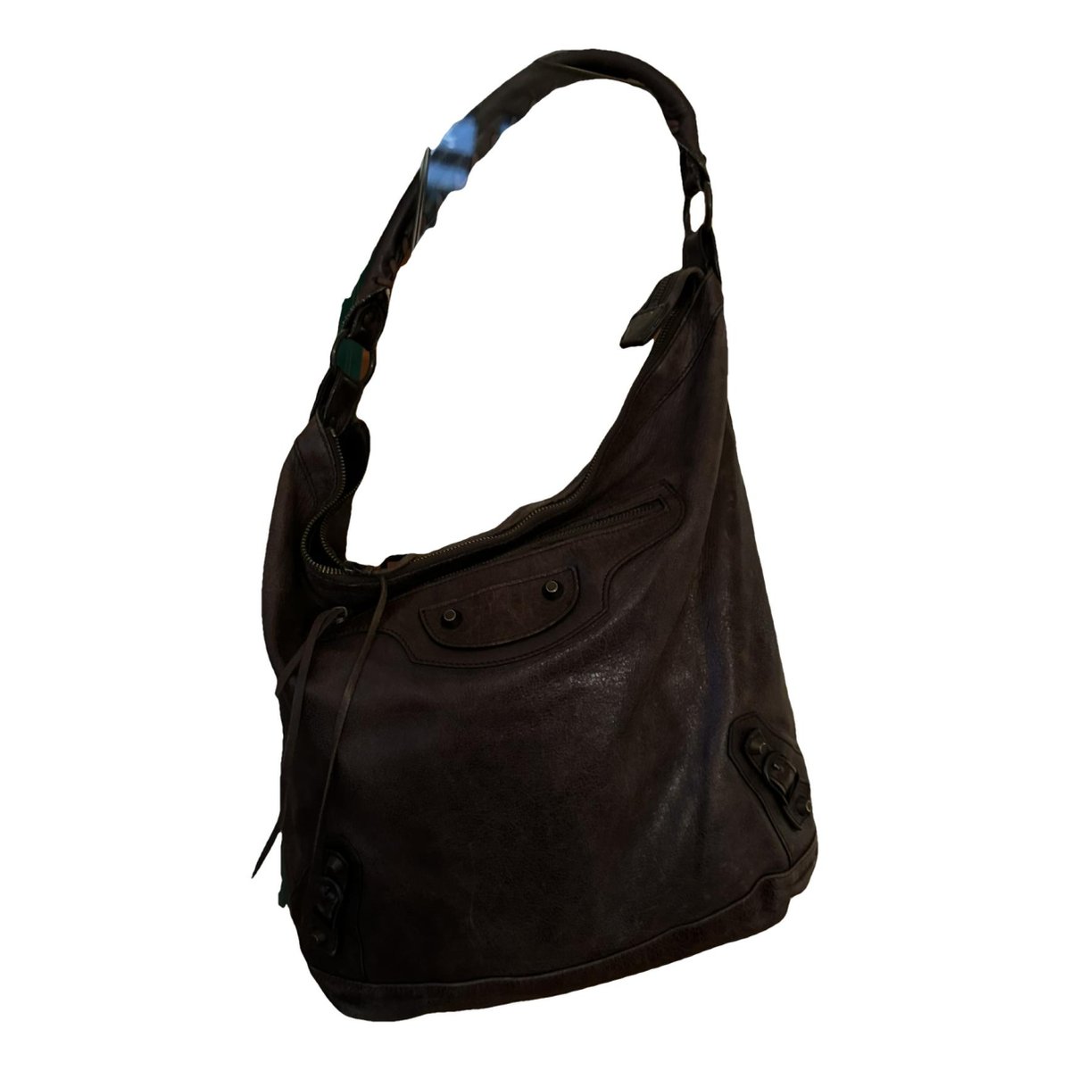 Courier XL leather handbag