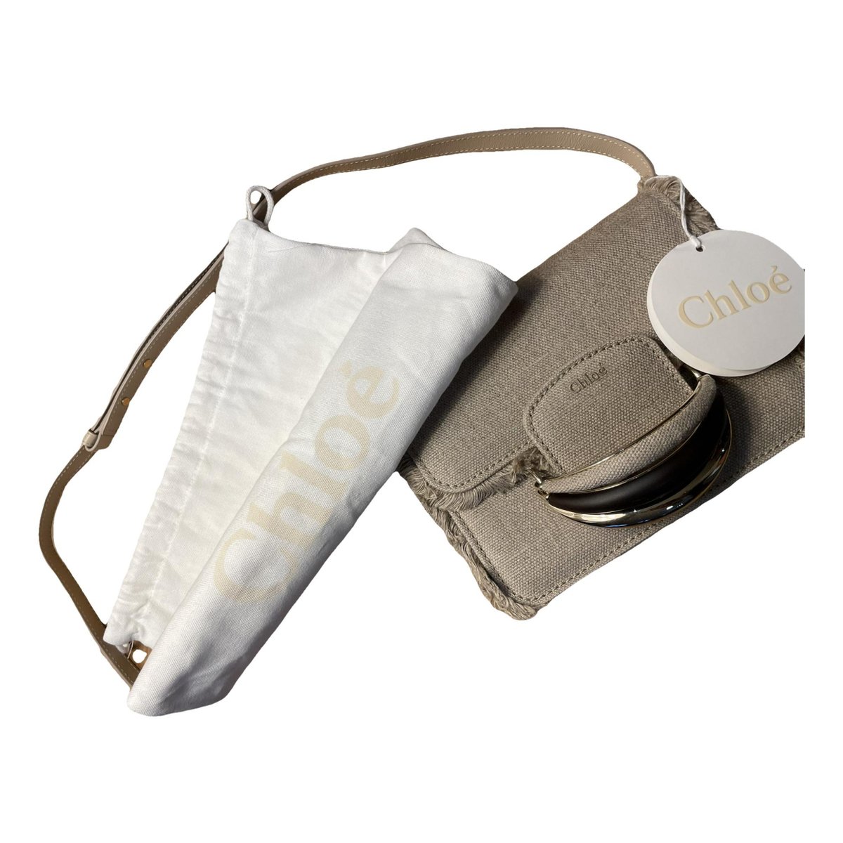 Kattie linen crossbody bag