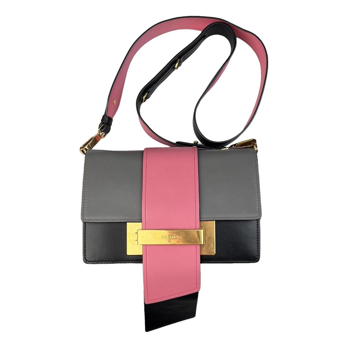 Cahier leather handbag