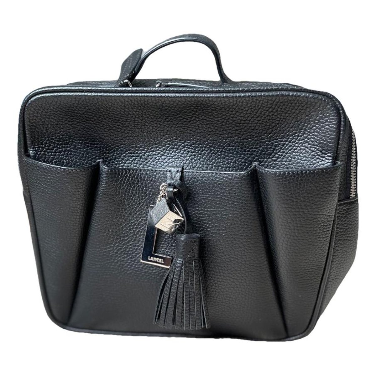 Nine leather backpack