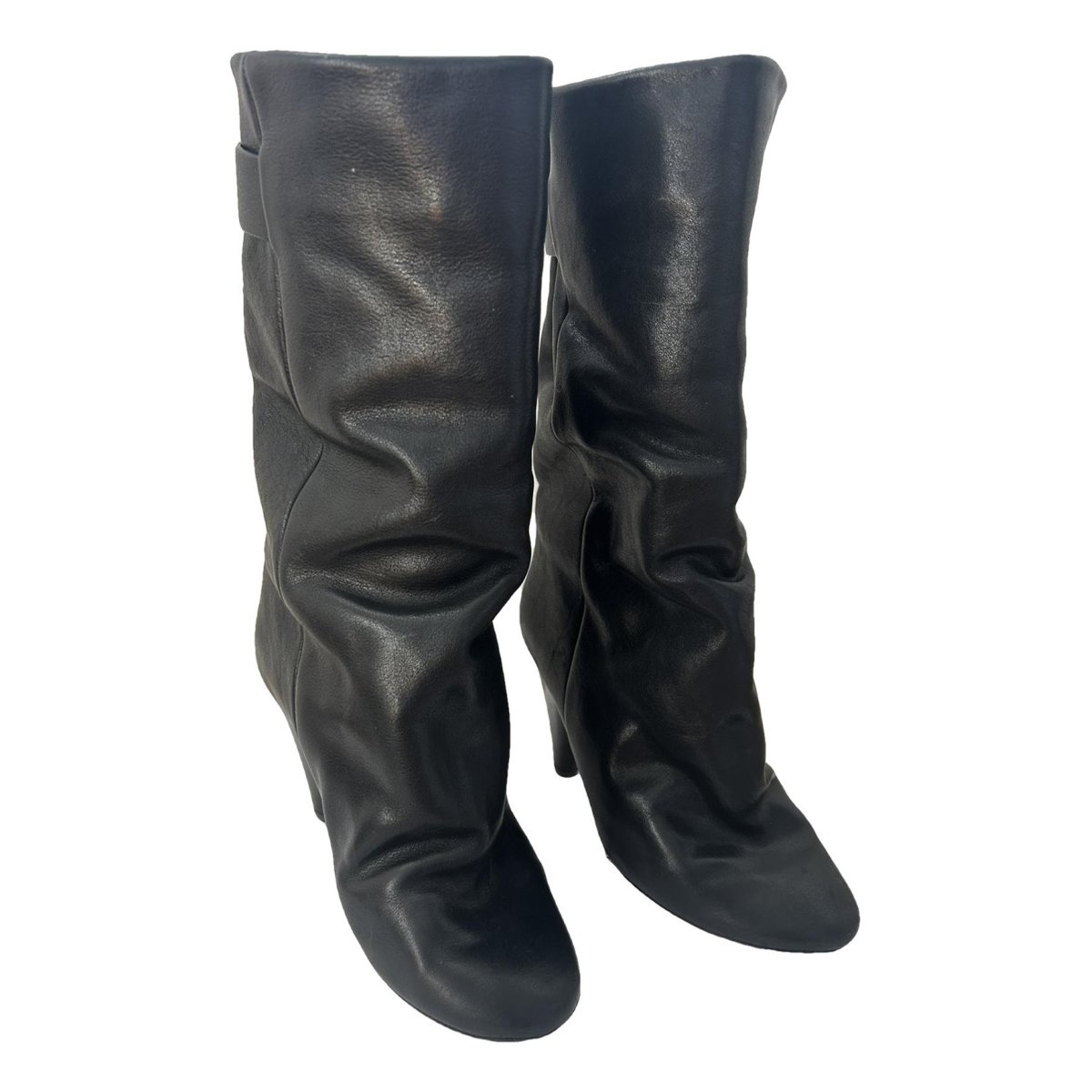 Lakfee leather boots