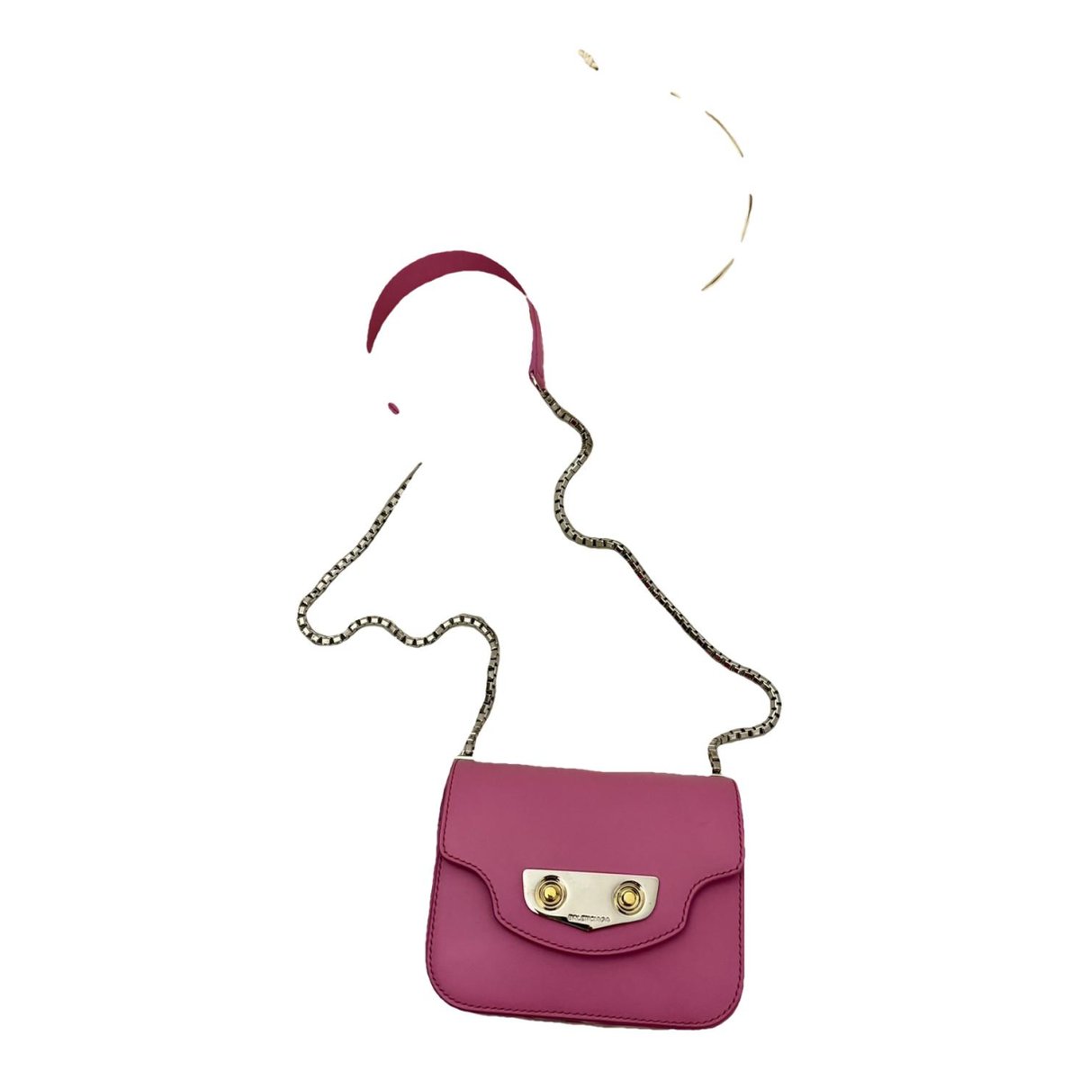 Downtown Chain leather handbag