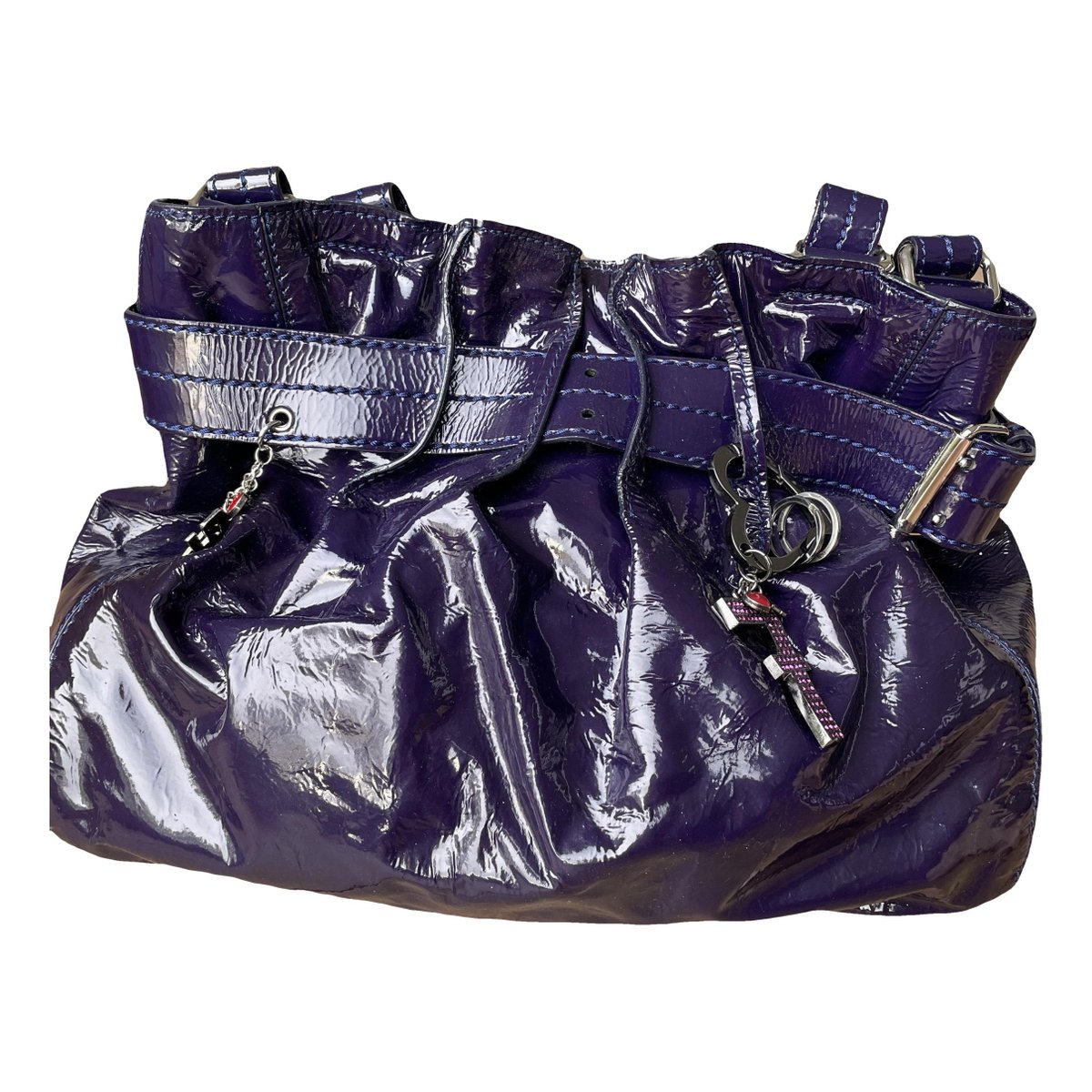 Martha patent leather handbag