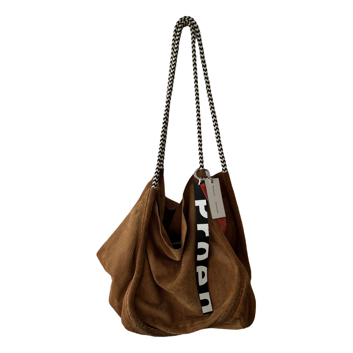 Ruched tote