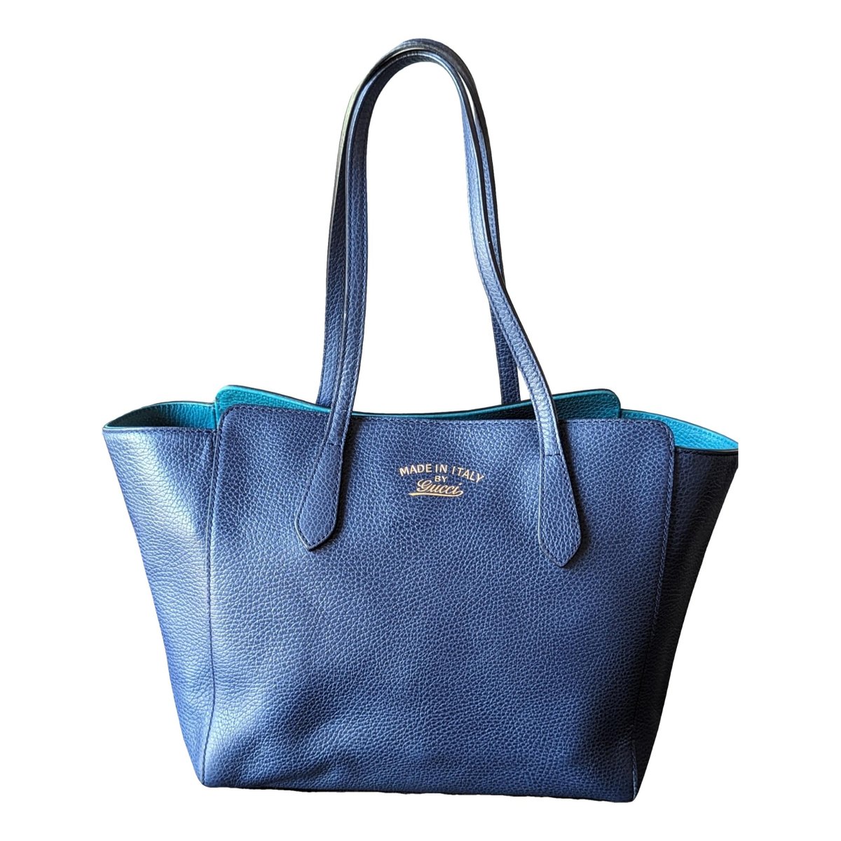 Swing leather tote