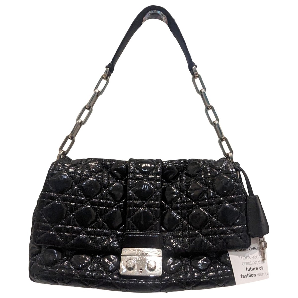 Miss Dior patent leather handbag
