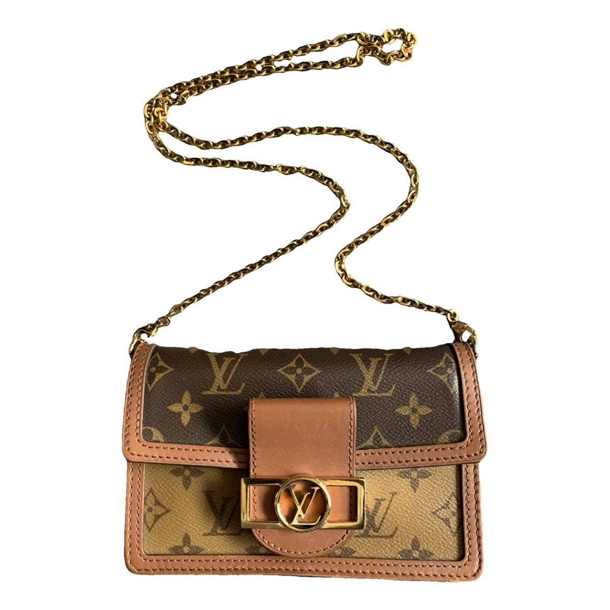 Dauphine Chain Wallet cloth crossbody bag