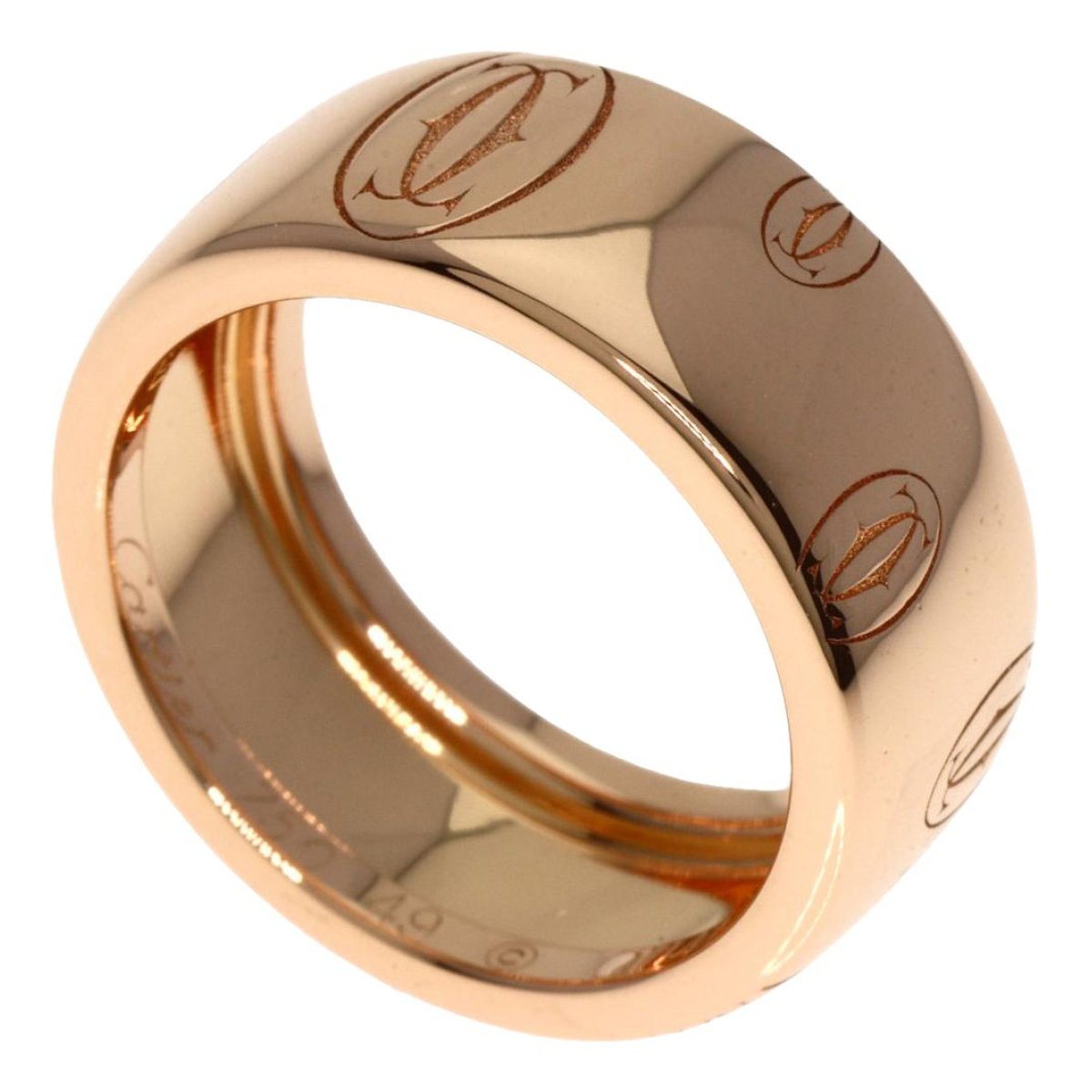 Himalia pink gold ring