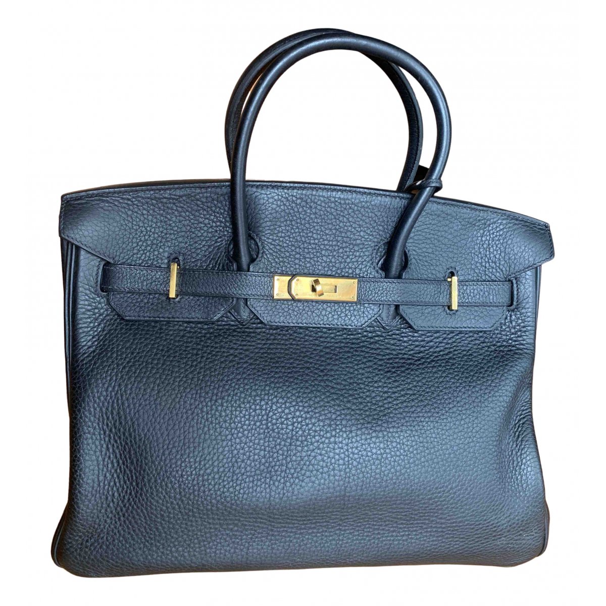 Birkin 35 leather handbag