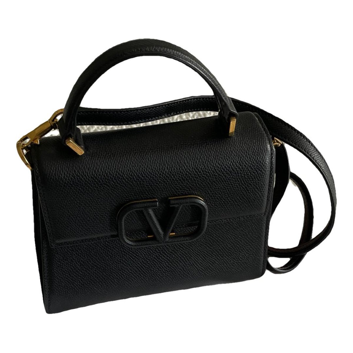 Vsling Top Handle leather crossbody bag