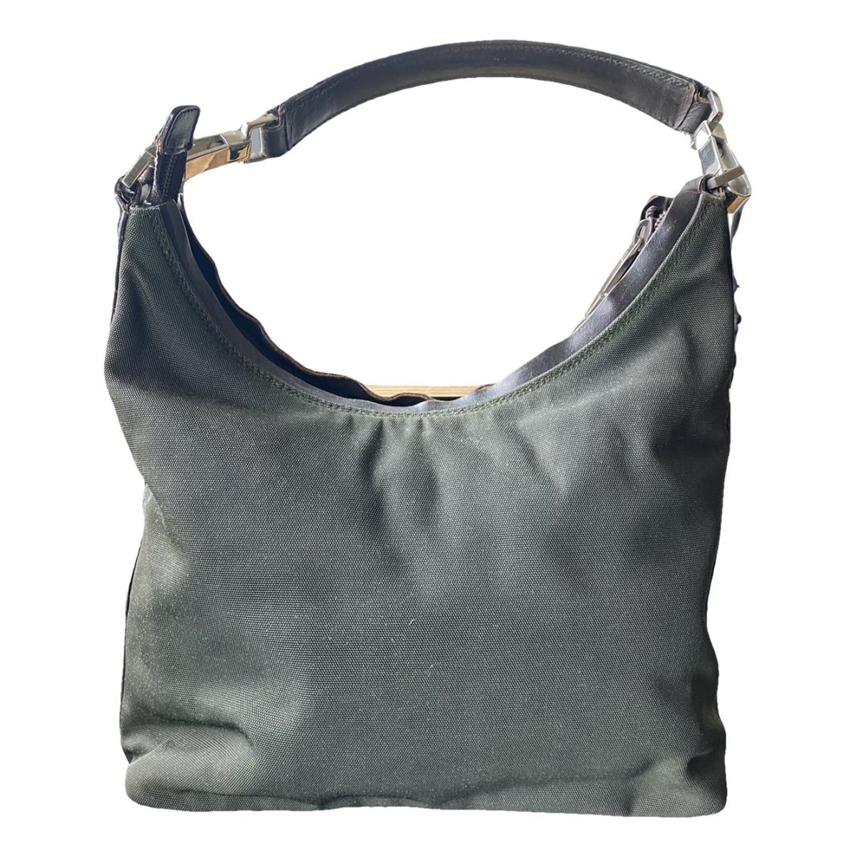 Hobo leather handbag