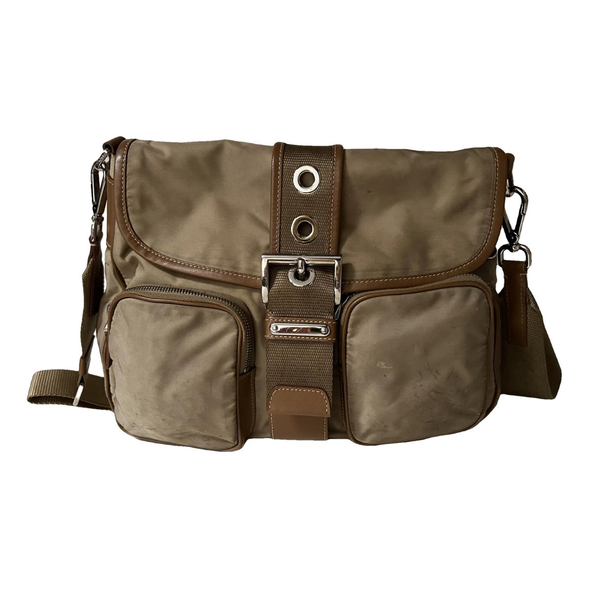 Prada Pocket cloth crossbody bag