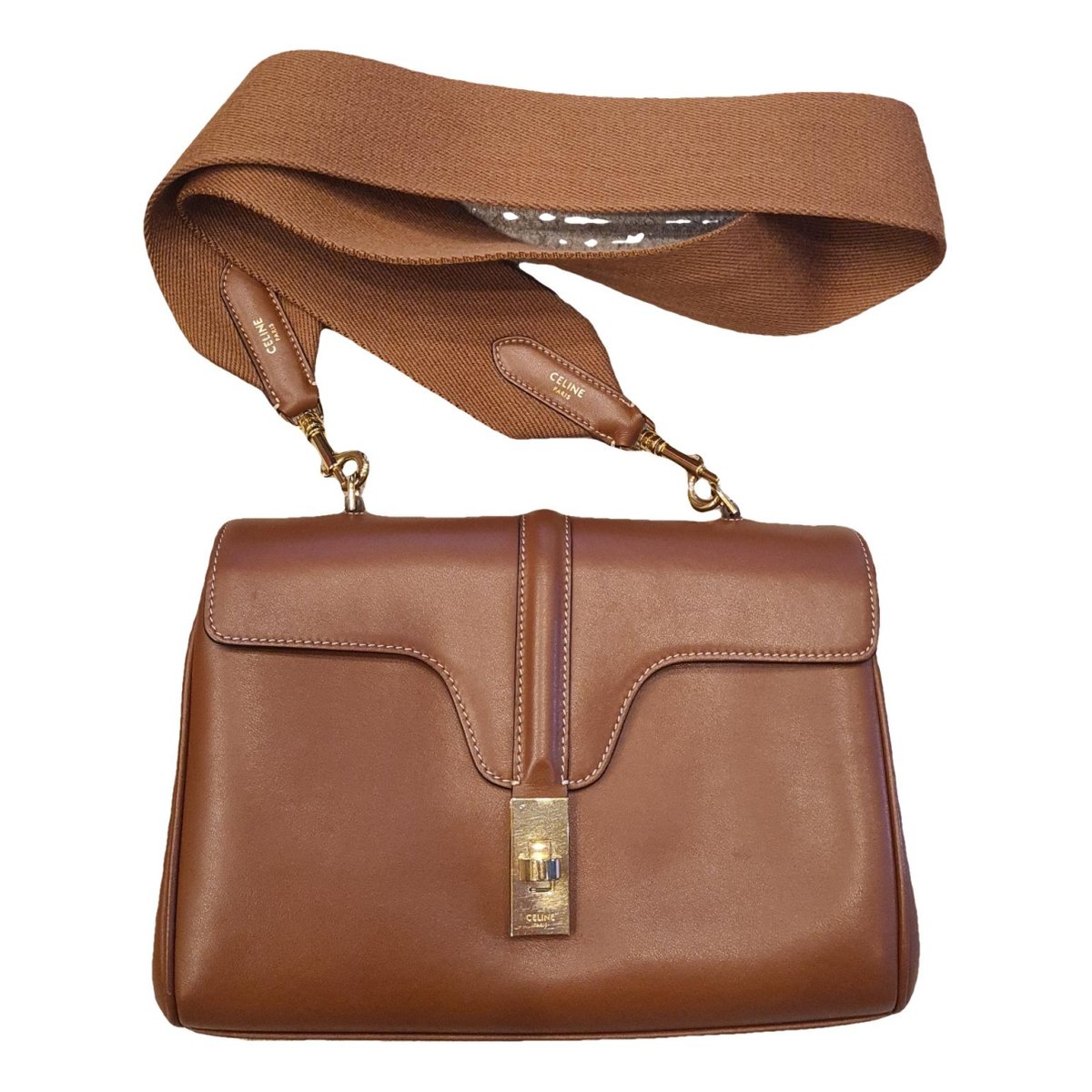 Sac 16 leather crossbody bag