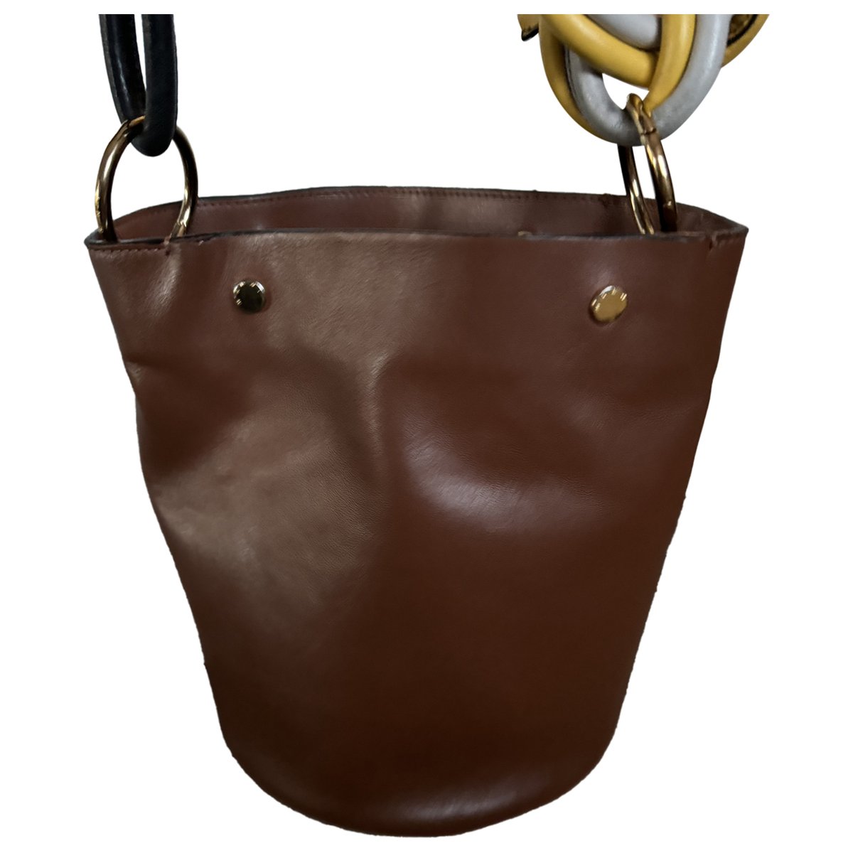 Pannier leather tote