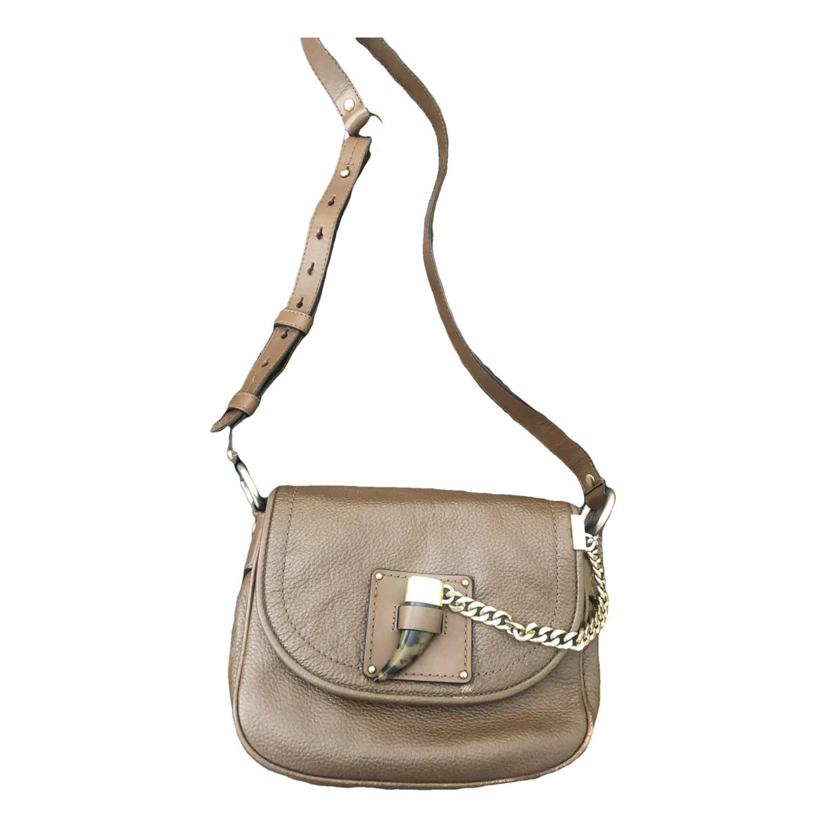Brooklyn leather clutch bag