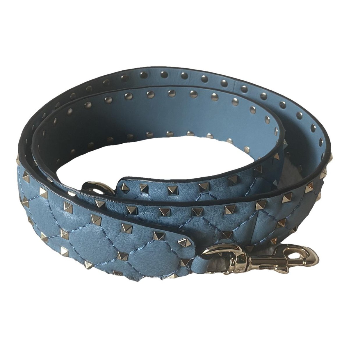 Rockstud spike leather handbag