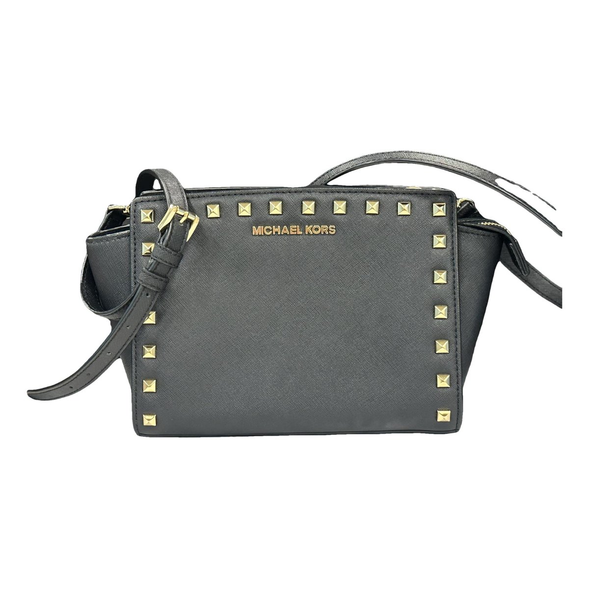 Selma leather crossbody bag