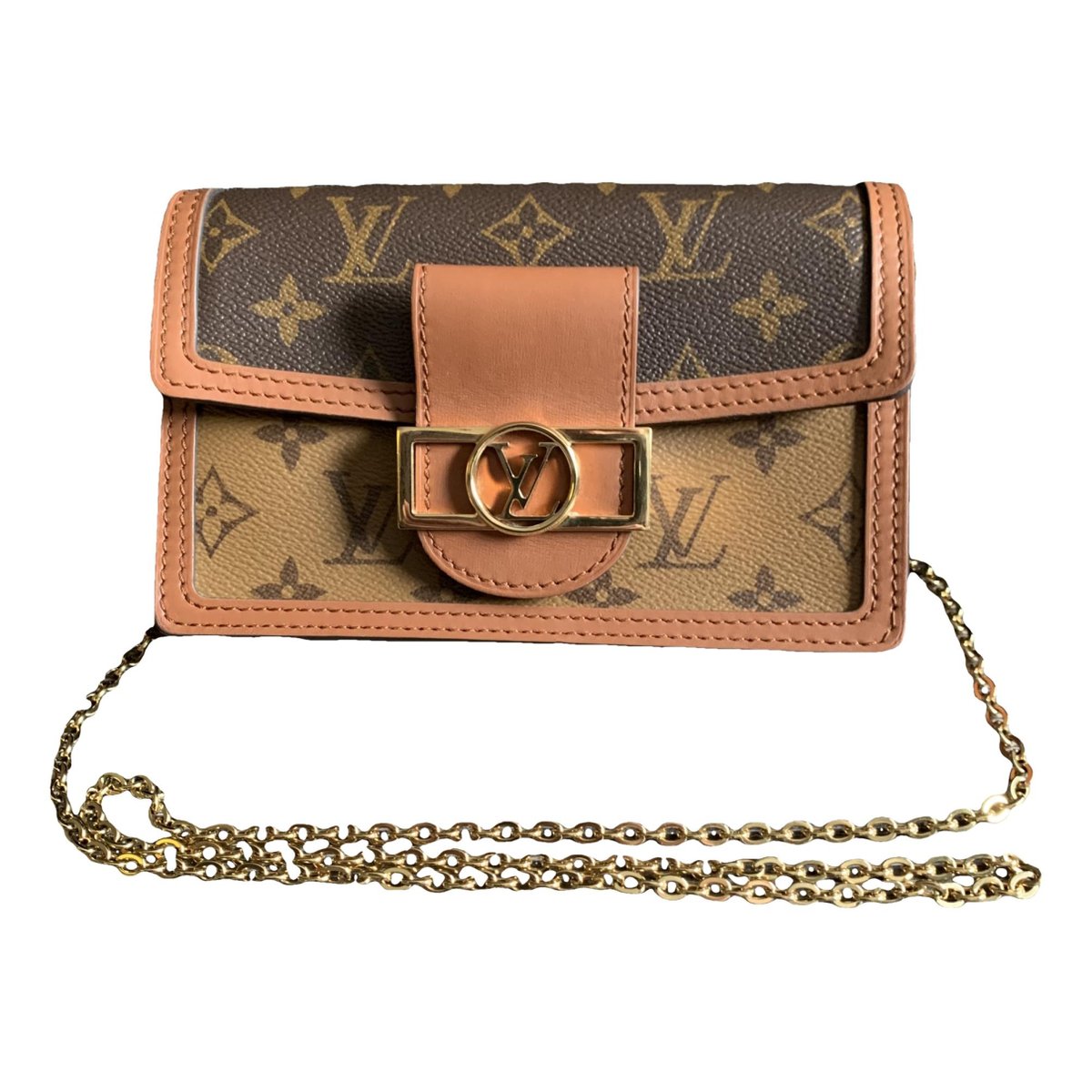 Dauphine Chain Wallet cloth crossbody bag