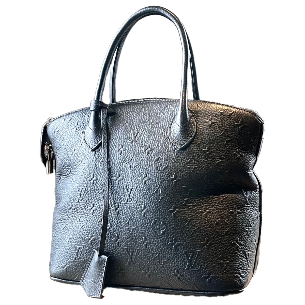 Lockit leather handbag