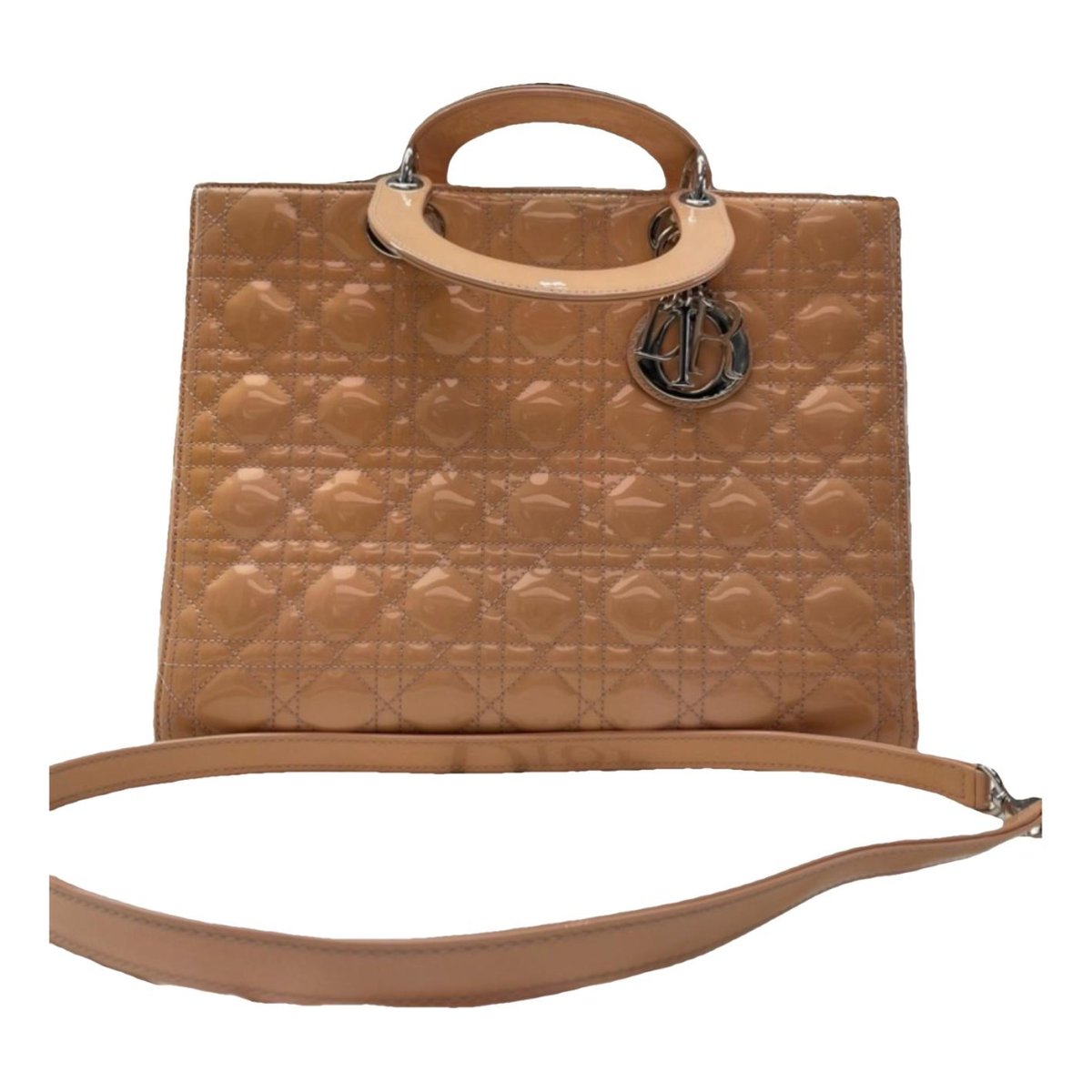 Lady Dior leather handbag