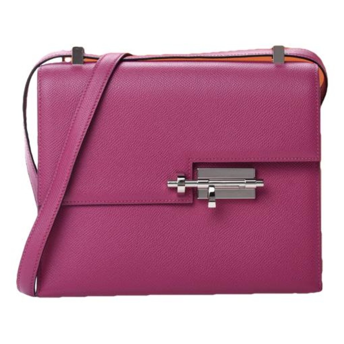 Verrou leather handbag