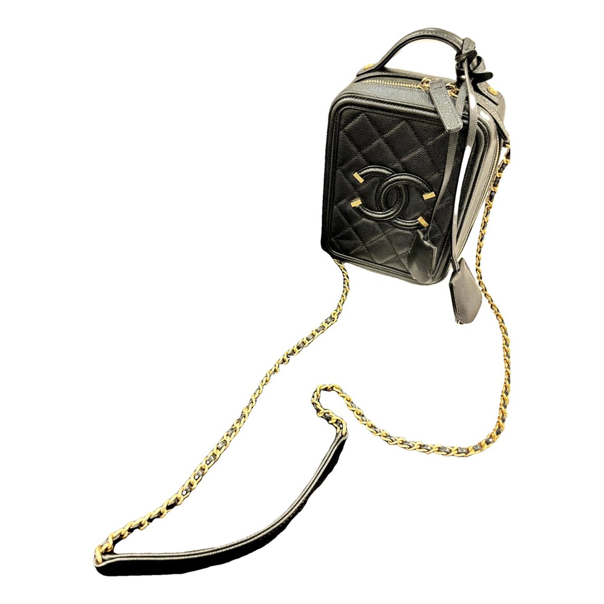 Vanity leather mini bag
